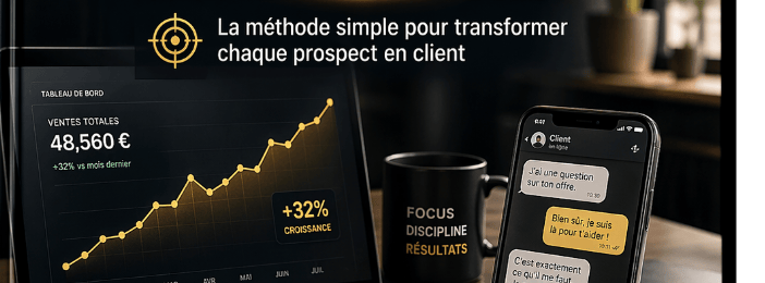 Fermer 80% de tes ventes même si tu es débutant