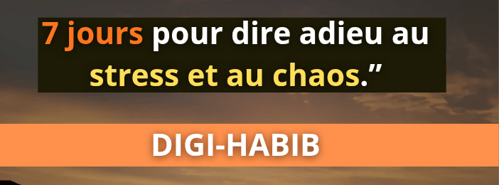 Maîtrise ton temps en 7 jours et élimine le stress