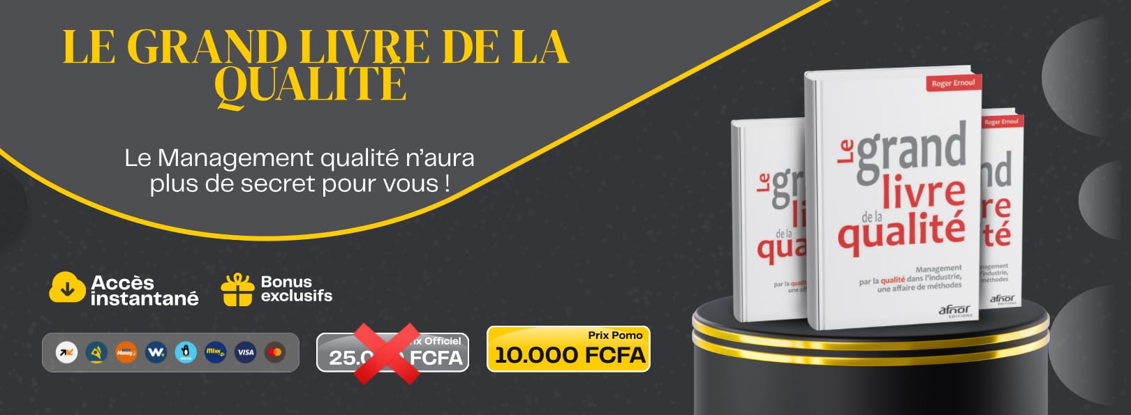 LE GRAND LIVRE DE LA QUALITÉ ✅