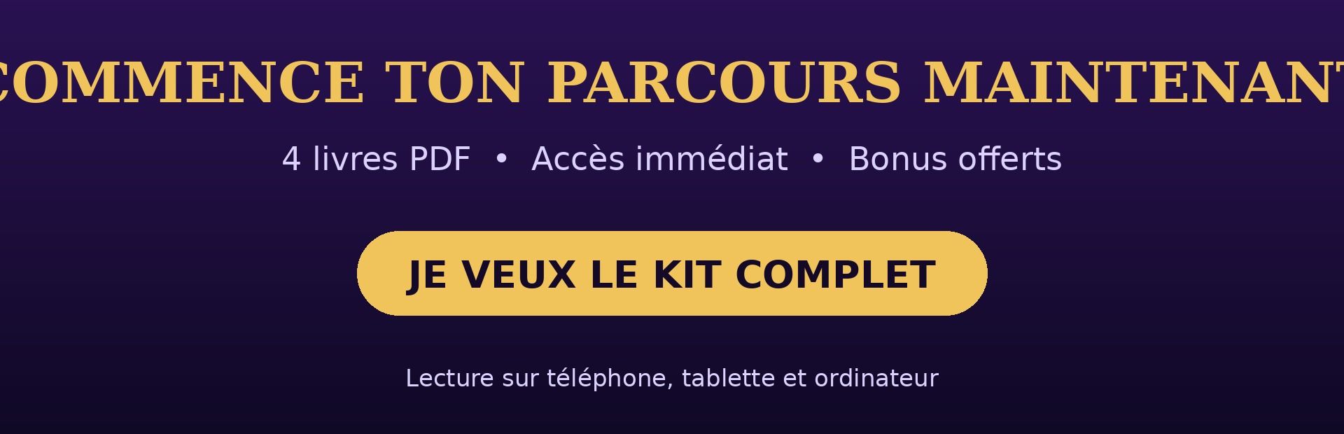 LE KIT ULTIME DES GRAND VOYANT