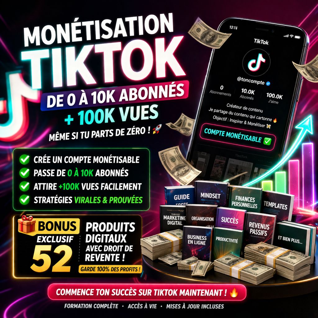 Secrets Révélés pour Gagner 10 000 Abonnés TikTok Rapidement en 30 Jours