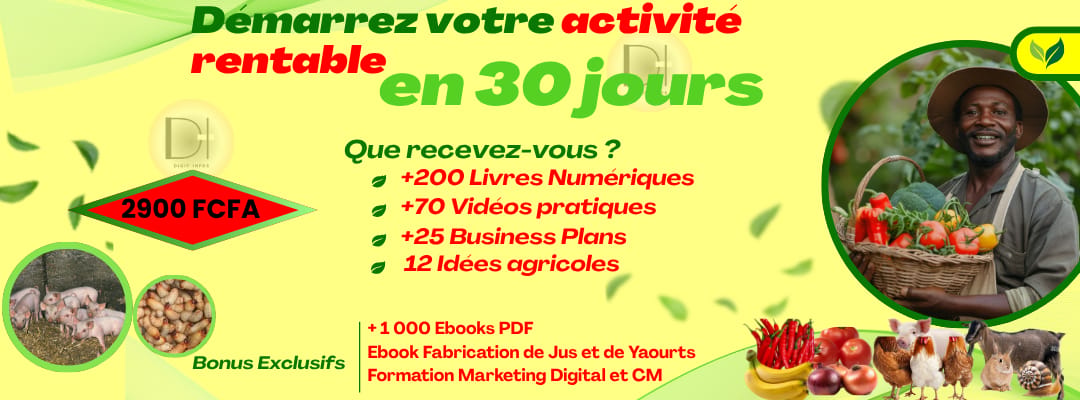 Master Pack Agriculture et Élevage 360° : Démarrez votre activité rentable en 30 Jours