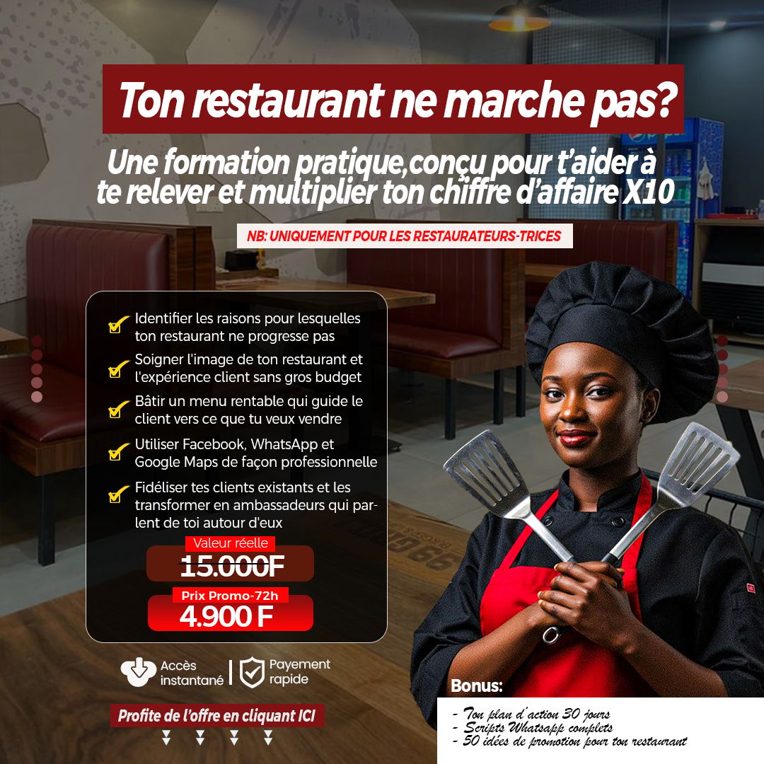 Guide pour Restaurateurs-trices