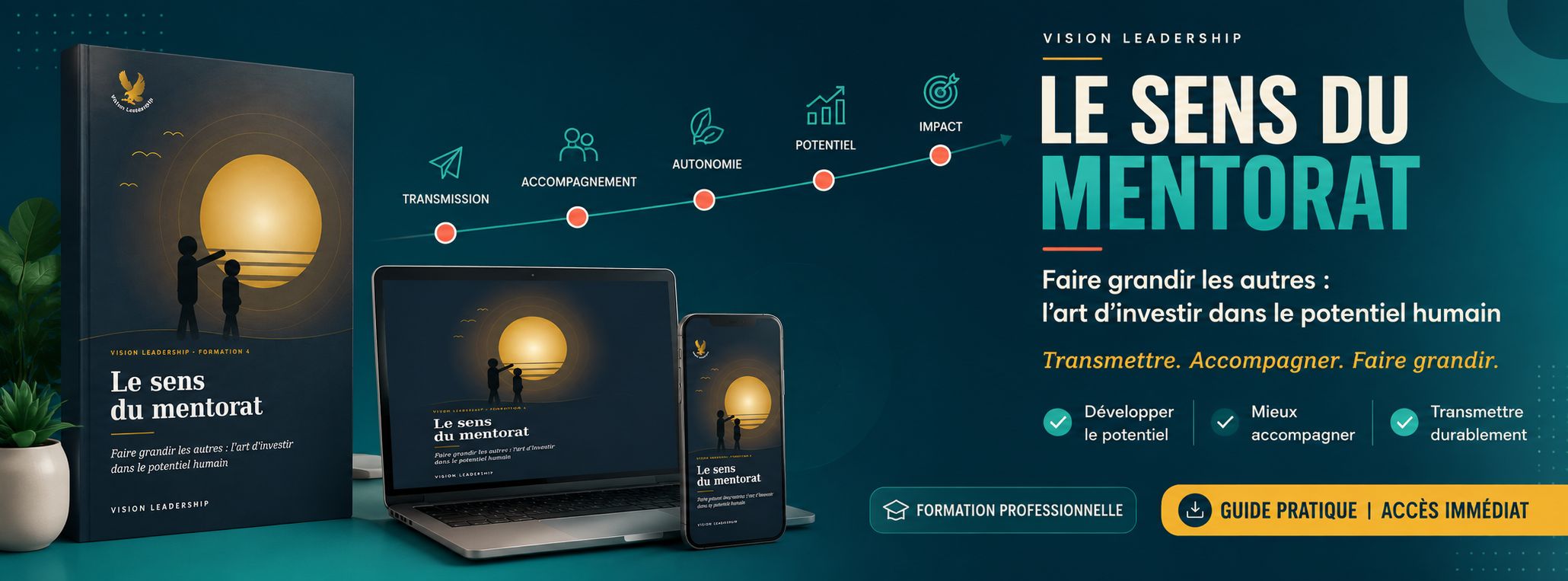 Le Sens du Mentorat, faire grandir les autres : l'art d'investir dans le potentiel humain