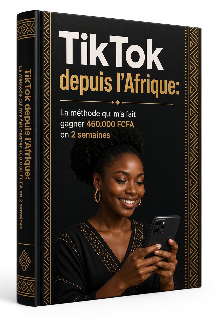 TikTok depuis l’Afrique: La méthode qui m’a fait gagner 460.000 FCFA en 2 semaines