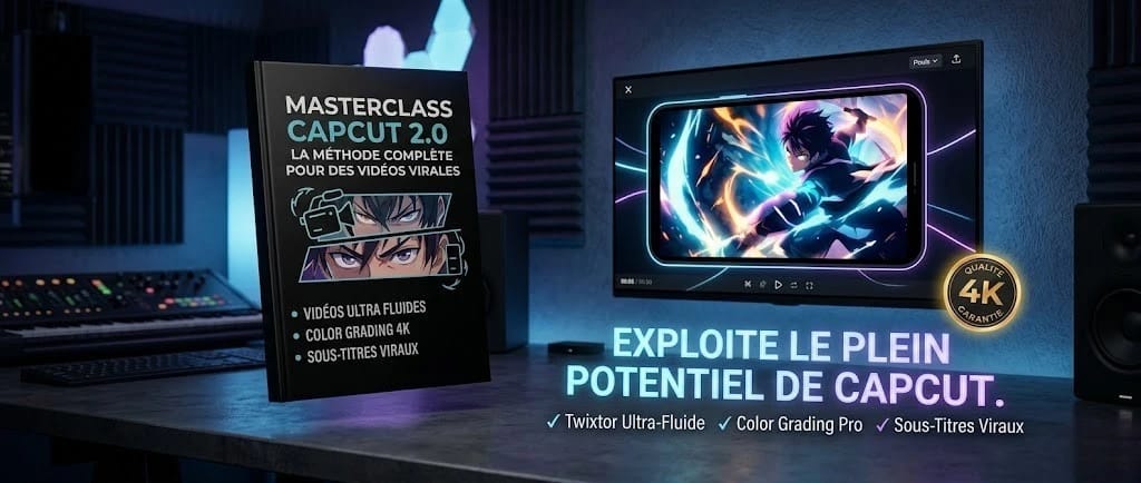 Masterclass Capcut 2.0: La méthode complète pour des vidéos virales