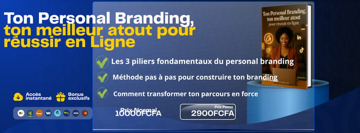 Ton Personal Branding, ton meilleur atout pour réussir en Ligne