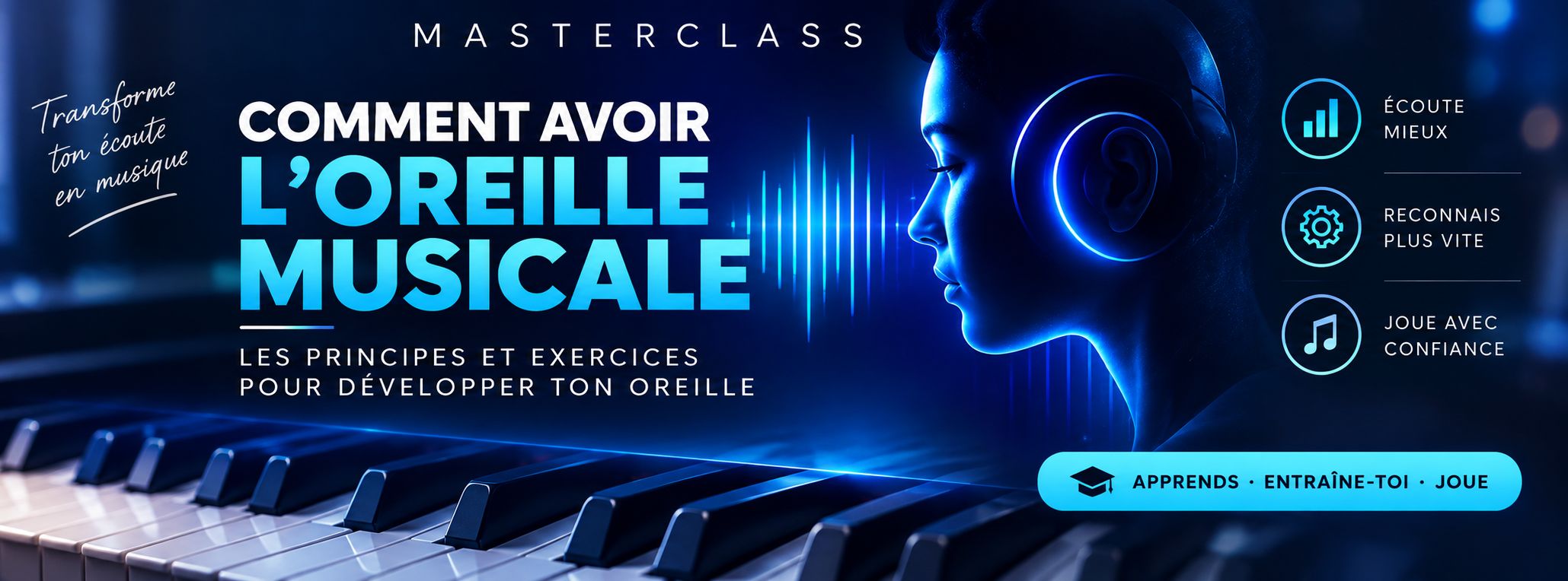 Comment avoir l'oreille musicale: Pack complet