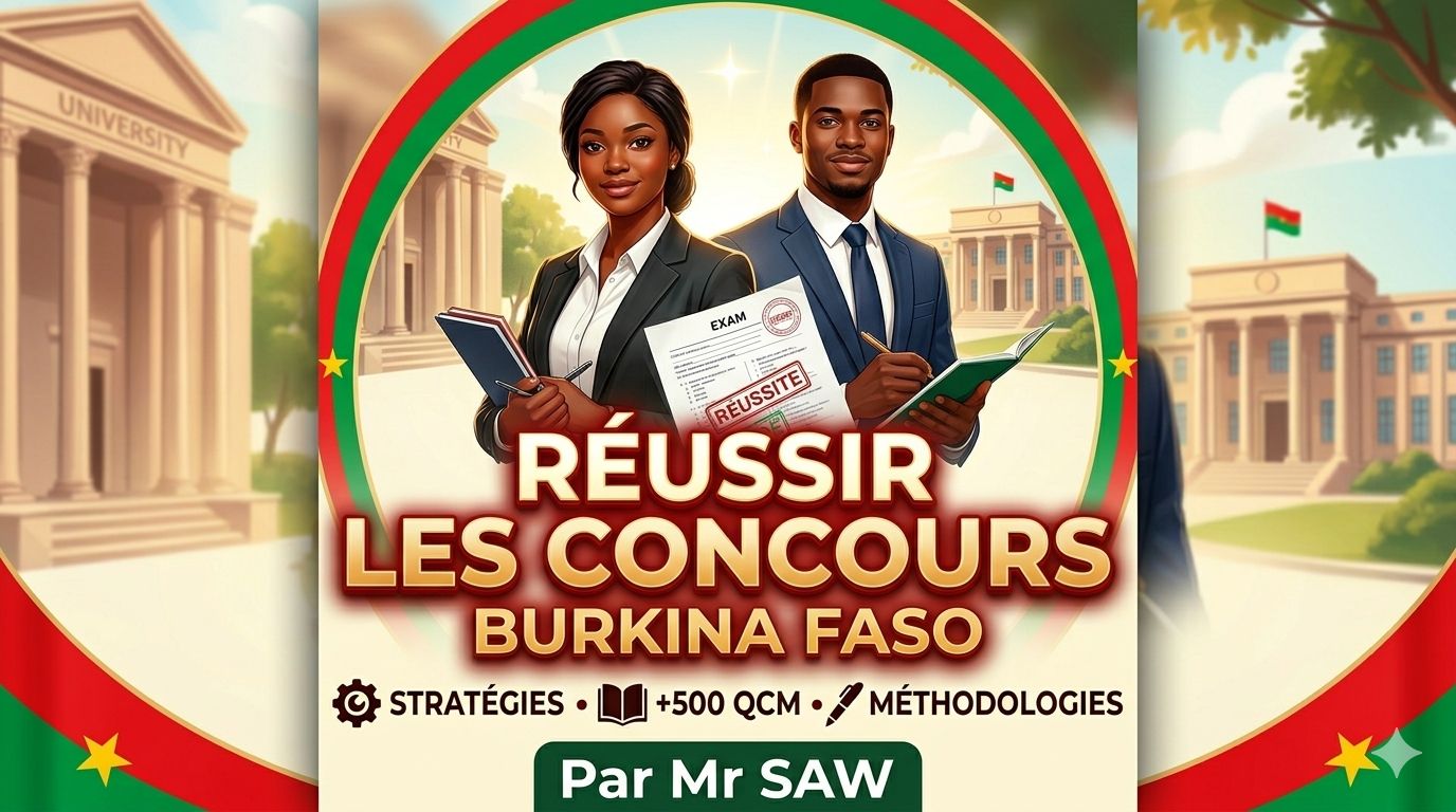 RÉUSSIR TOUT TYPE DE CONCOURS AU BURKINA FASO