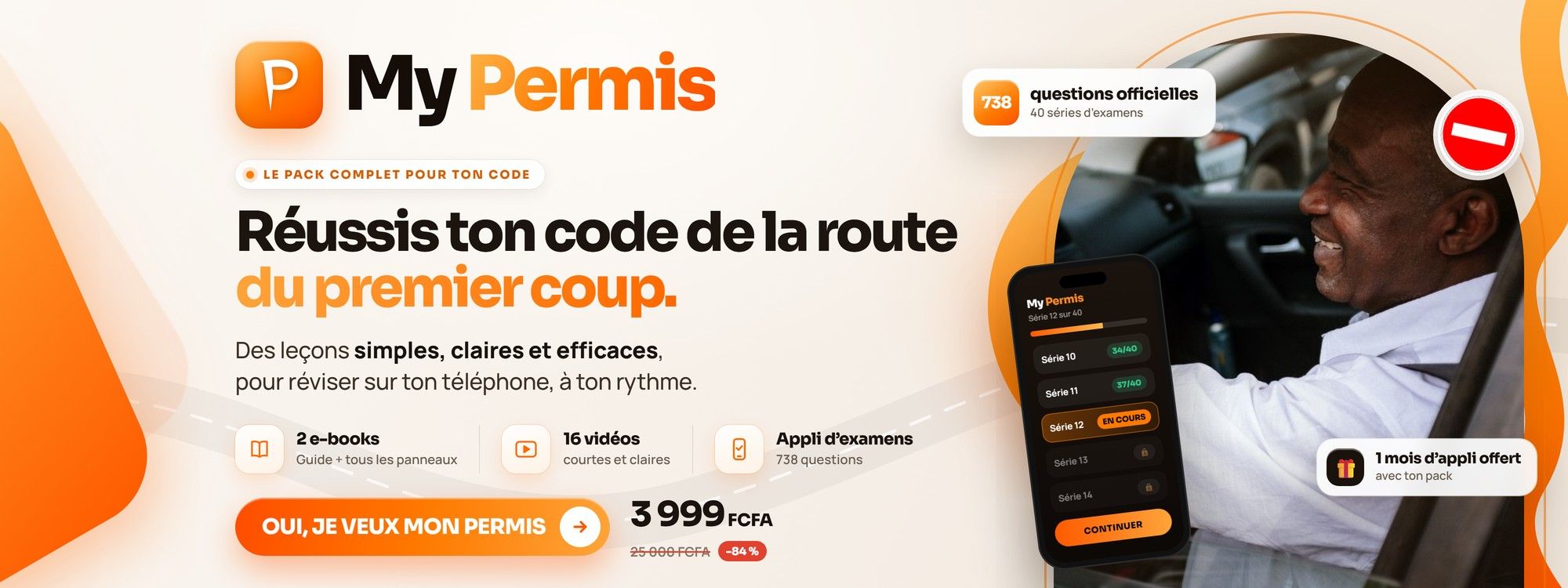 MY PERMIS : RÉUSSIS TON CODE DE LA ROUTE DU PREMIER COUP