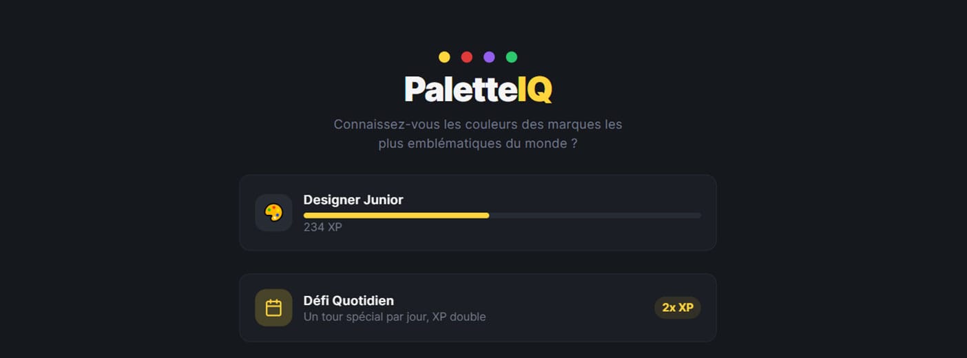Palette IQ - Testez votre sens de la couleur
