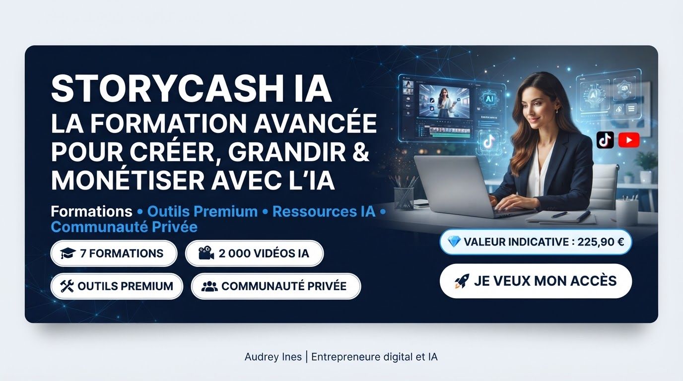 STORYCASH IA — FORMATION AVANCÉE