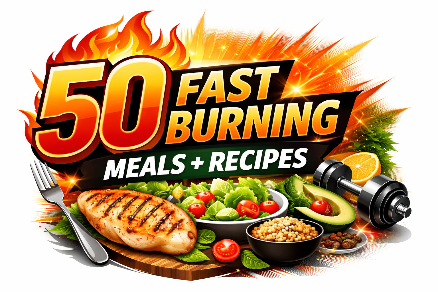 50 FAST BURNING MEALS