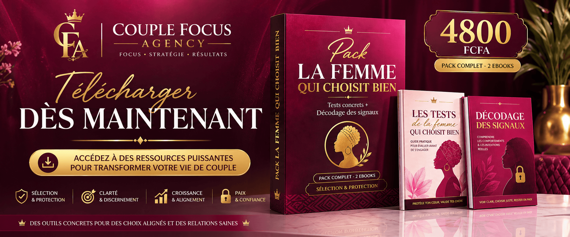 PACK DE LA FEMME QUI CHOISI BIEN