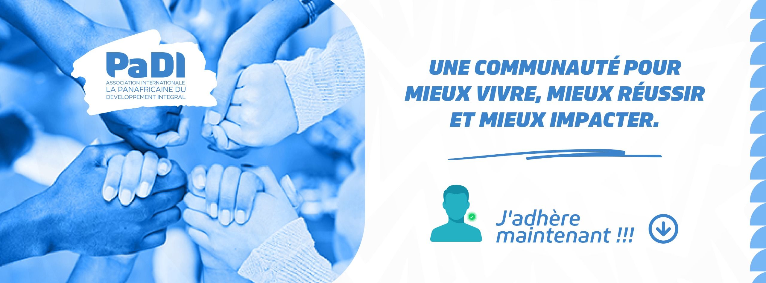 Rejoindre La PaDI-Adhésion à la communauté Panafricaine.