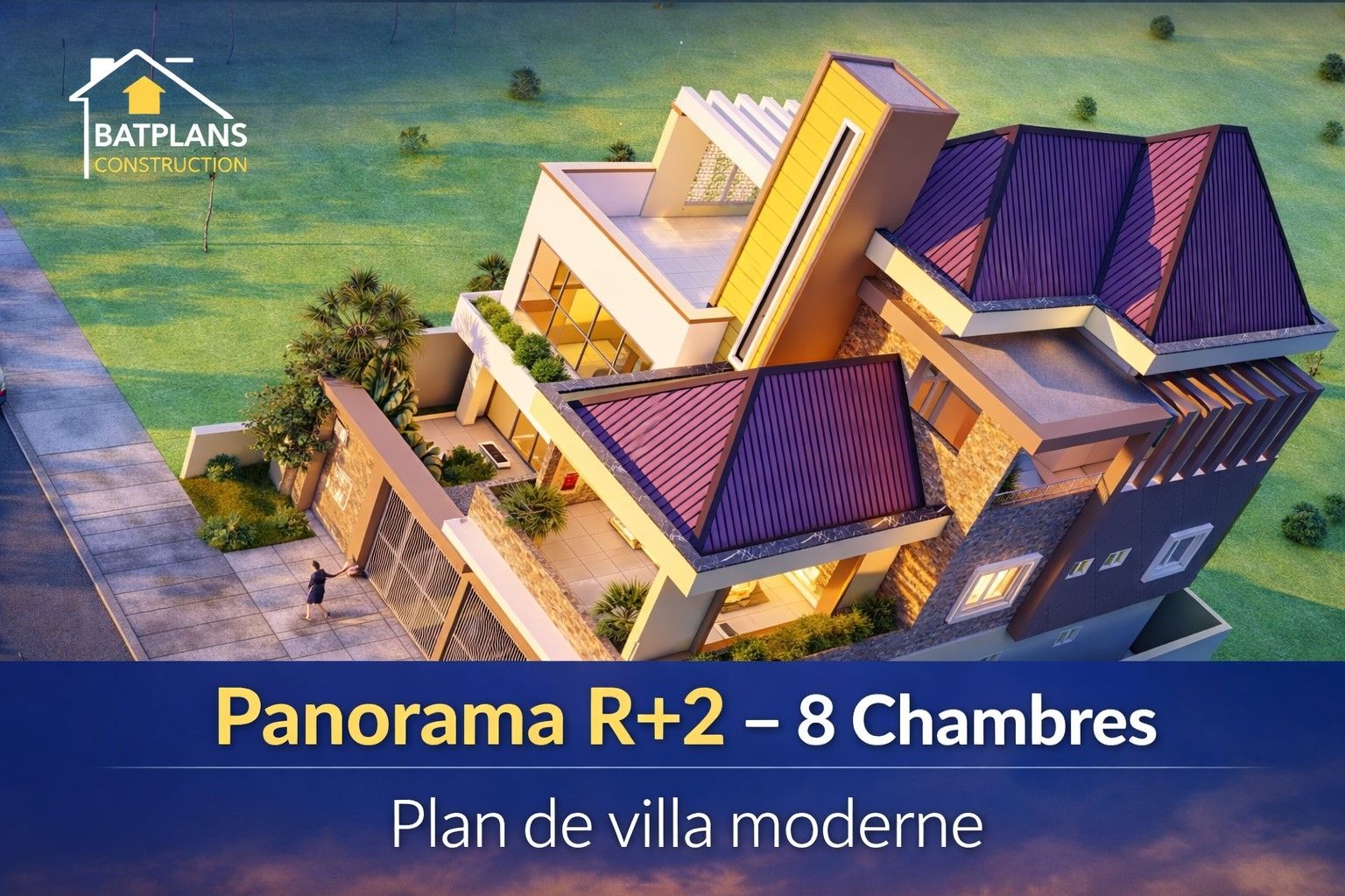 Panorama R+2 – 8 Chambres