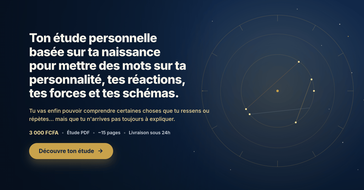 Tu veux comprendre pourquoi tu fonctionnes comme ça ?