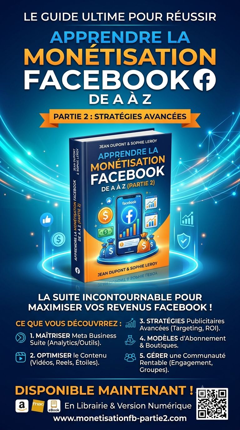 Apprendre la monétisation Facebook de  A a Z partie 2