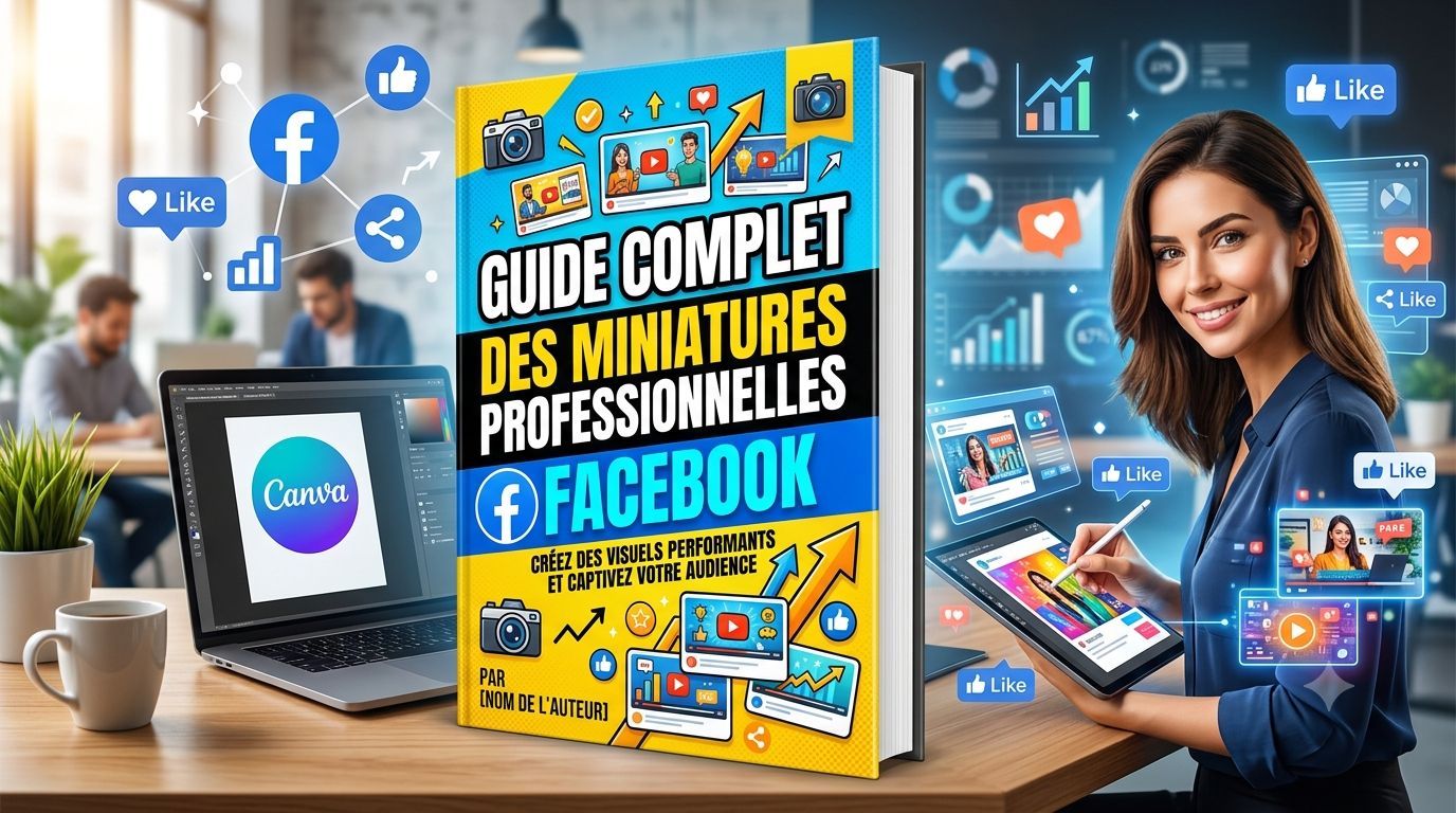 Formation en création des miniatures facebook