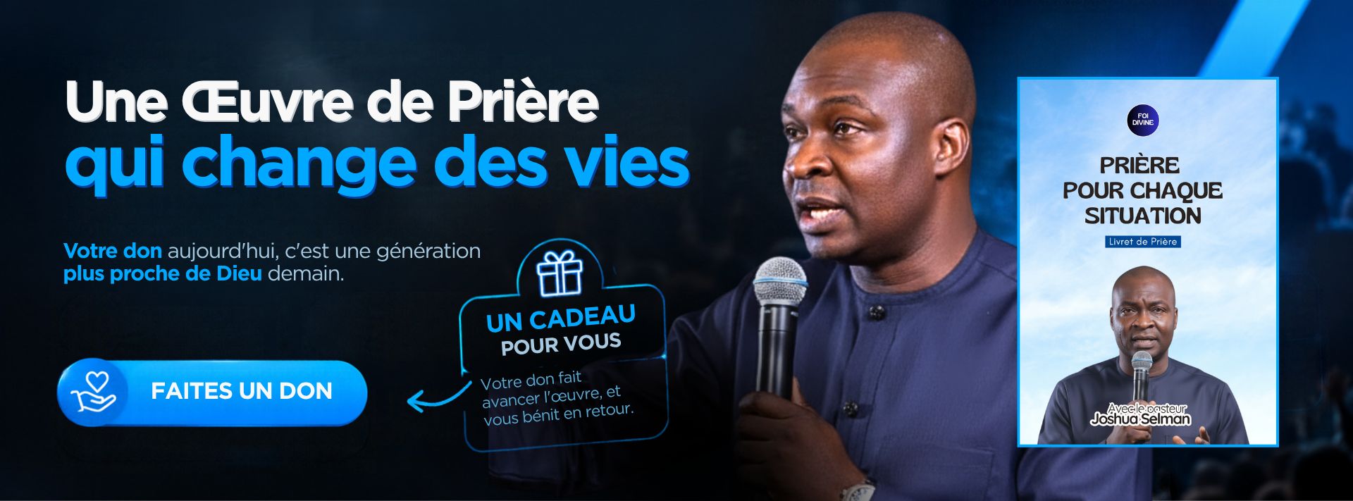 Faites un Don et Recevez ce Livret de Prière en Cadeau.