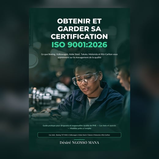 Couverture du livre Obtenir et garder sa certification ISO 9001:2026