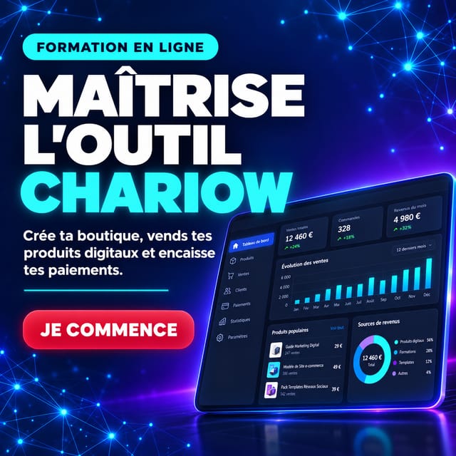 Maîtriser Chariow de A à Z